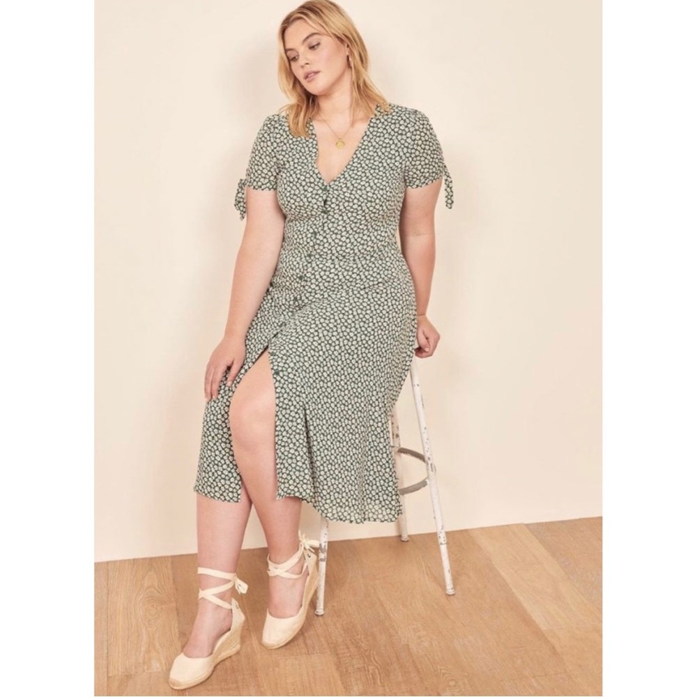 Reformation Rosalinda Midi Dress Size 20